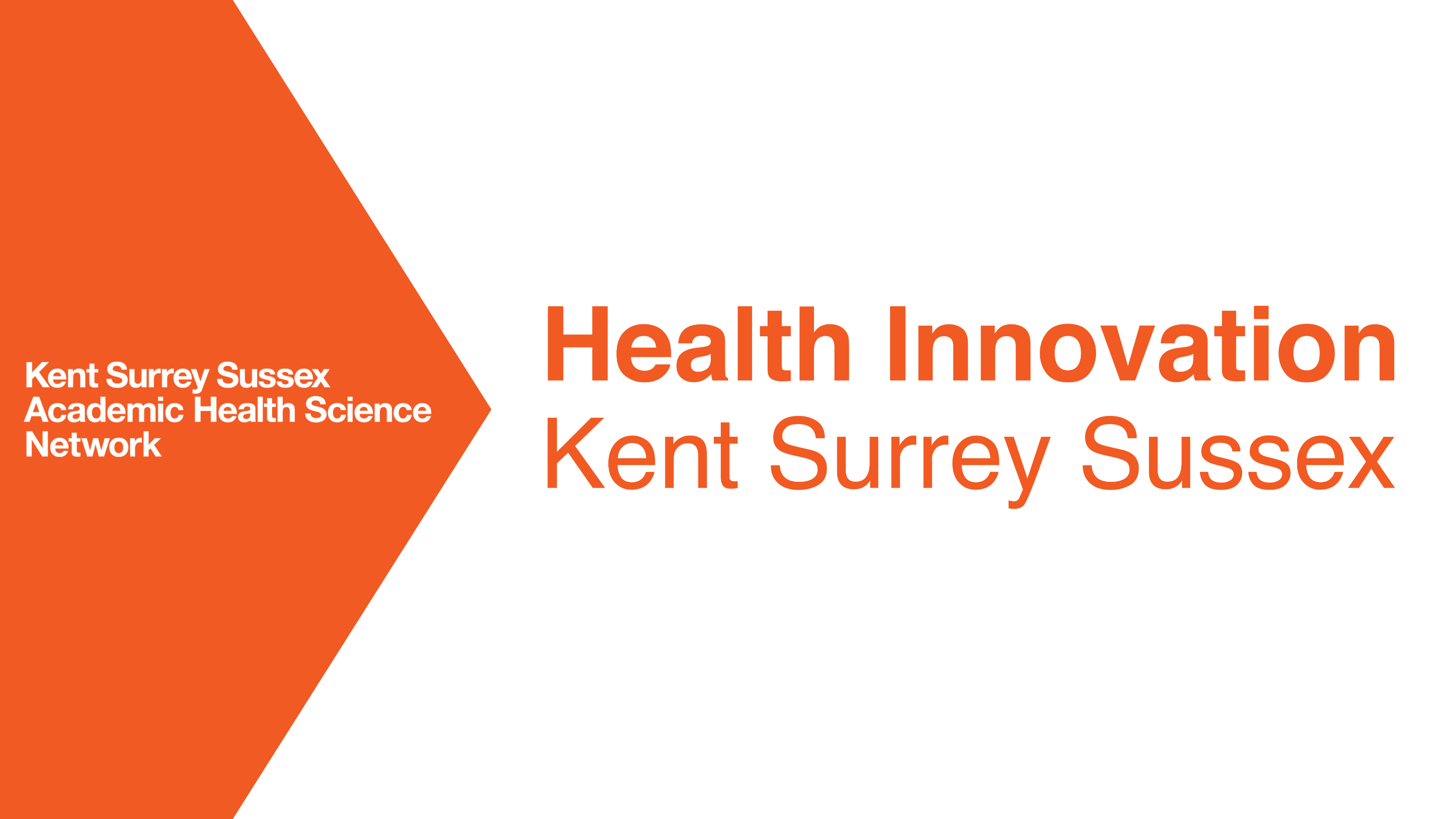 Kent Surrey Sussex AHSN announces new name: Health Innovation Kent Surrey Sussex