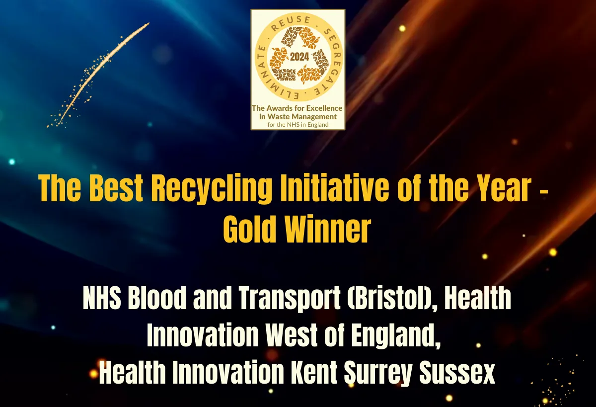 LabCycle wins Best NHS Recycling Initiative of the Year