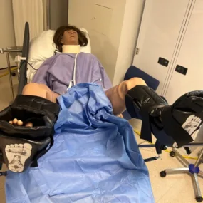 Training dummy for midwives