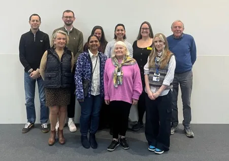 Photo of the patient steering group